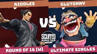 Scuffed World Tour Top 16 [W] - Riddles (Kazuya) Vs. Glutonny (Wario) Smash Ultimate - SSBU