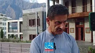 Eiman Shah Advisor for Information Gilgit Baltistan Pakistan