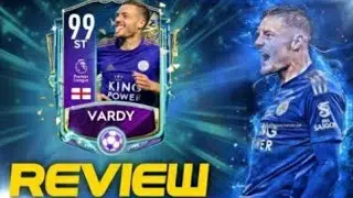 JAMIE VARDY 99 TOTSSF REVIEW!!🔵🟡Fifa Mobile 20 Gameplay