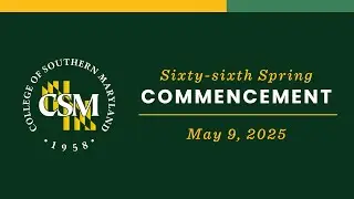 Spring 2025 Commencement: School of STEM and Professional Studies