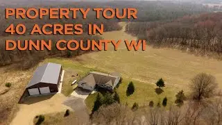 Property Tour | 40 Acres in Dunn County WI