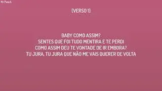 D.A.M.A - JURA/GOTA D'AGUA FEAT BARBARA BANDEIRA (Letra)