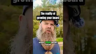 This is the reality of growing your beard out #beardproblems #patchybeard #beardgame