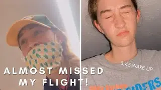 ALMOST MISSED MY CONNECTING FLIGHT! Short Travel Vlog| Naomi Marie