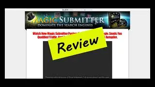 Magic Submitter Review (Magicsubmitter.com)
