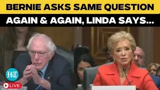 Senate Hearing Drama: Bernie Sanders Repeats Same Question Again & Again; Linda McMahon Says&hellip;| Trump
