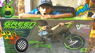 INSANE HUFFY MACHINE TRIKE DRIFTING! Drift biking