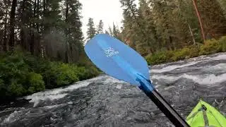 Candle Creek rapid on the Metolius River
