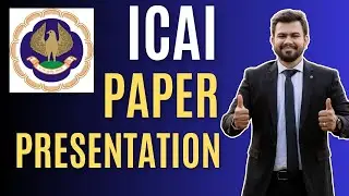 All about ICAI Paper Presentation | The Ultimate Guide | National Conference