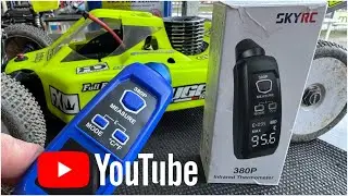 ✅ACCESSOIRE RC - LE THERMOM&Egrave;TRE INFRAROUGE SKYRC INDISPENSABLE EN THERMIQUE 🔥🔥🔥