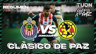 Resumen | Chivas vs Am&eacute;rica | Grita M&eacute;xico C22 - J10 | TUDN