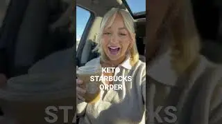 Keto Starbucks order #keto #ketocoffee #starbucks #coffee #ketoweightloss #ketoonthego #ketocoach