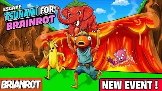 ESCAPE TSUNAMI FOR BRAINROT FORTNITE CREATIVE GAMEPLAY
