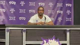 TCU RB Trey Sanders previews fall camp