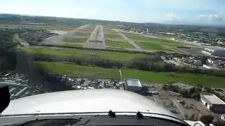 Landing Santa Barbara Airport C172 VOR Approach