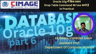 How to use Drop Command in Oracle Database || Practical || Part - 6 ||