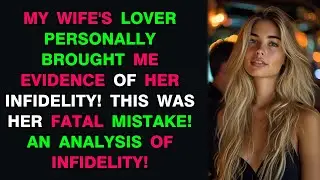 MY WIFE'S LOVER PERSONALLY BROUGHT ME EVIDENCE OF HER INFIDELITY! AN ANALYSIS OF INFIDELITY!