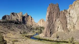 #3-3 Smith Rock State Park - восхождение на вершину горы и нереальные виды сверху