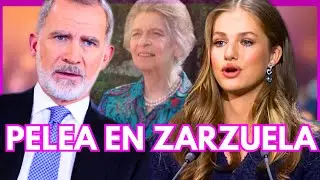 LA PRINCESA LEONOR PELEA con EL REY FELIPE tras MUERT3 de SU T&Iacute;A IRENE DE GRECIA por LA REINA