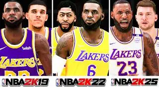 I Rebuild LeBron's Lakers in Every 2K