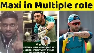 Glenn Maxwell ready for Multiple role in t20 world cup 2026 || Travis Head || cricket