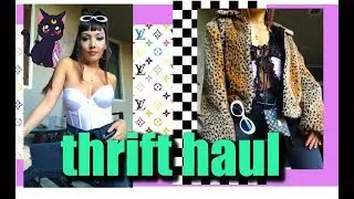 LIT AF ☆ TRY ON THRIFT HAUL ☆