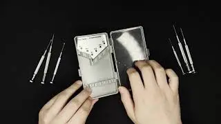 ASMR - Precision Screwdrivers (Metal, Clicking, Tapping Sounds)