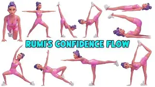 Easy Yoga Poses With Rumi | KPop Demon Hunters | Calm Yoga for Kids | Rainbow Yoga