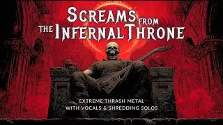 Screams from the Infernal Throne - Satanic Tune | Thrash Metal with Brutal Vocals & Shredding Solos