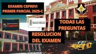 🔴 EN VIVO - RESOLUCION DEL EXAMEN  CEPREVI 2025 C PRIMER PARCIAL - FIJAS ADMISION VILLARREAL