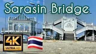 Sarasin Bridge || Relax walking || Connecting Phuket🇹🇭 with mainland over the Adamant Sea