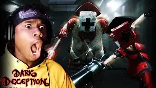CHASED BY HARLEY QUINN NURSES | Dark Deception Chapter 4 [Torment Therapy]