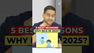 ✅5 Best Reasons Why BCA Course in 2025!🤩 BCA Job Opportunities! #shorts #bcacourse #reality #viral