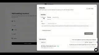 Chatbase partie 4 : Int&eacute;grer des donn&eacute;es &agrave; partir d&rsquo;un site web