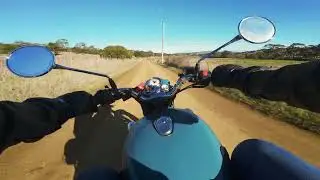 30 Minutes of Classic 500 Bliss | Tasmania Ride – Richmond to Campania POV
