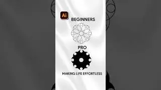 Adobe Illustrator 2026 Tips - How to Create islamic Pattern Logo Design Process #inaa_graphics