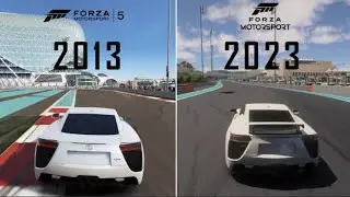 FM8 vs FM5 | Lexus LFA 2010 | Comparison - Forza Motorsport