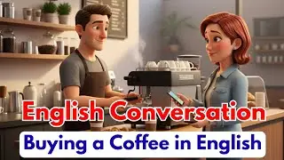 Покупка кофе на английском языке ☕ | Простой разговор в кофейне для начинающих