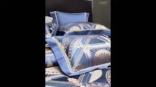 Imperial Sapphire Luxury Duvet Cover Set