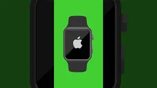 Apple Smartwatch on Green Screen Background | HD
