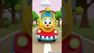 हमारी रेल 🚂 | Hamari Rail | Kids Hindi Poem | #shorts