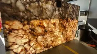 Crystallo Oro Quartzite (Backlit)