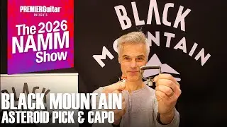 Black Mountain Asteroid Pick, Capo & Thumb Pick | NAMM 2026