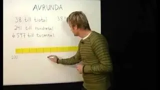 Avrundningsregler f&ouml;r naturliga tal