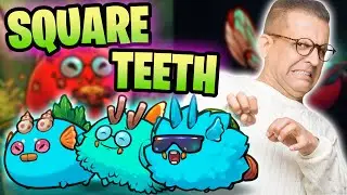 RANK 3 TRIPLE SQUARE TEETH AQUA BUILD | ORIGINS LEADERBOARDS | AXIE INFINITY