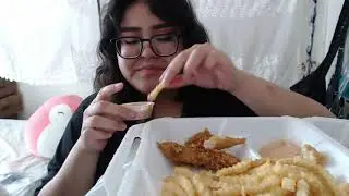 RASING CANE'S | CHICKEN FINGERS | MUKBANG | ASMR | NO TALKING