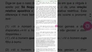 Pronome CUJO - Parte 2
