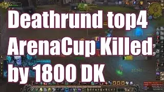 WoW Legion 7.2 Arena 2v2 - RSham UhDk - 1800 DK to 2.2+ mmr in a few games...pretty legit.