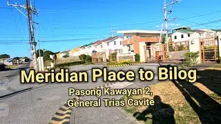 BIKING TOUR MERIDIAN PLACE TO BILOG, PASONG KAWAYAN 2 GENERAL TRIAS CAVITE 2024  | 4K HDR