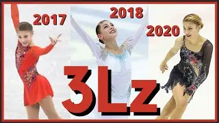 Alena KOSTORNAIA: TRIPLE LUTZ (3Lz) Progress